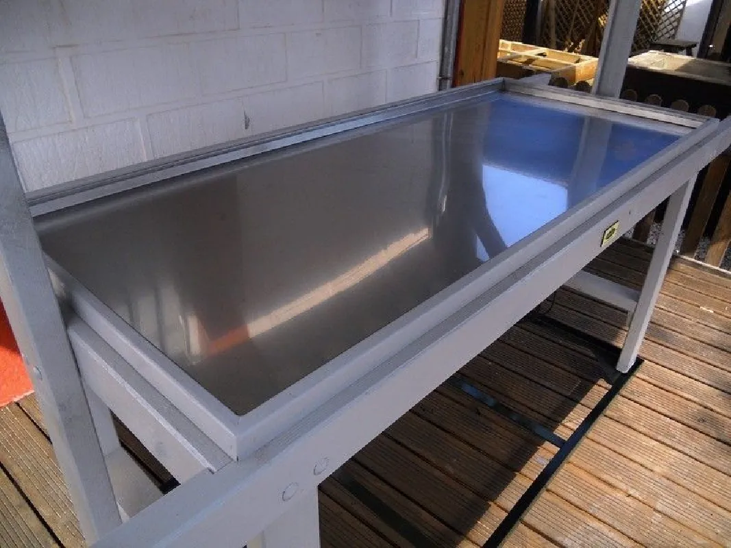 BANDEJA ACERO INOXIDABLE