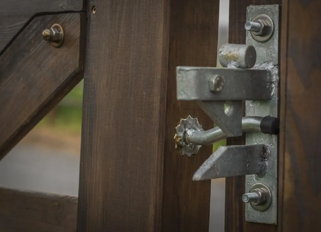 Kit  Guillotina  cierre  puerta  campo