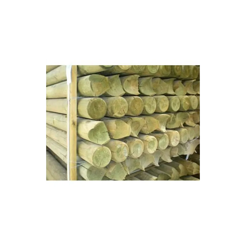 POSTES PINO 1,5 MTS. 12CM. TORNEADOS S/PUNTA