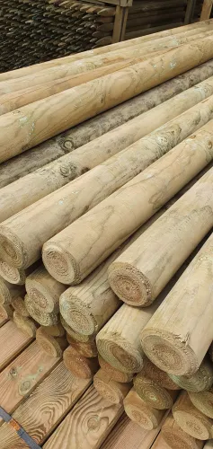 Postes  Torneados  sin  punta  250  Ø  8  cm