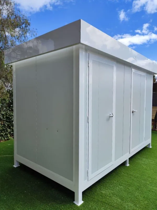 ASEO PORTÁTIL DE ALUMINIO