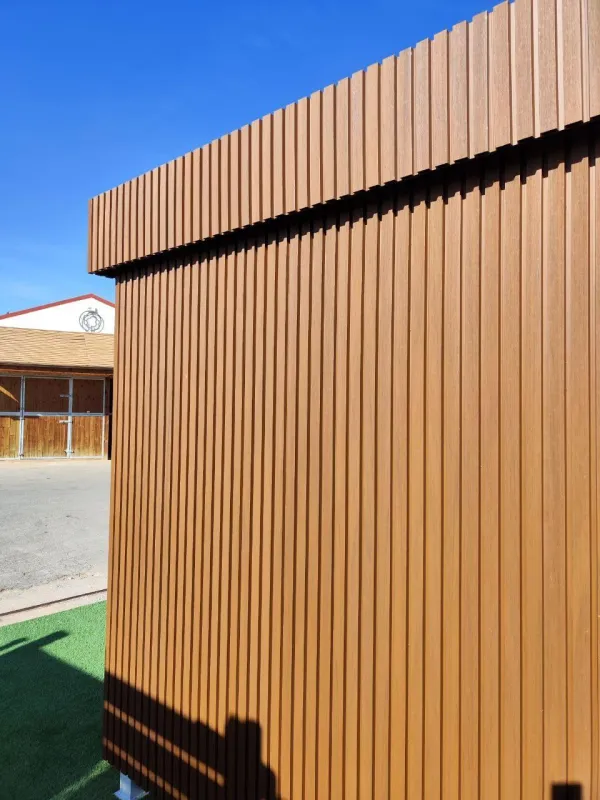 ASEO PORTÁTIL CON REVESTIMIENTO DE WPC