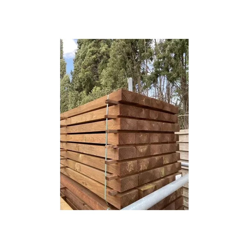 PACKS TRAVIESAS ECOLÓGICAS MARRÓN CLASE IV 240 X 20 X 10 CM