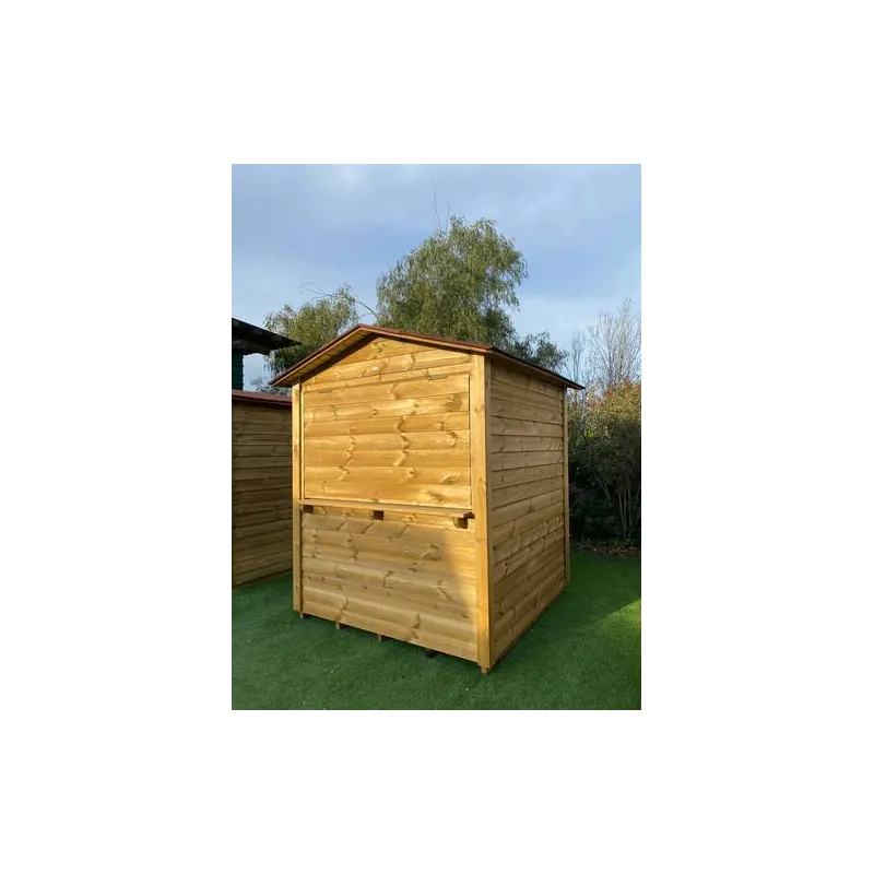 KIOSCO MADERA TRATADA 2 X 2 M