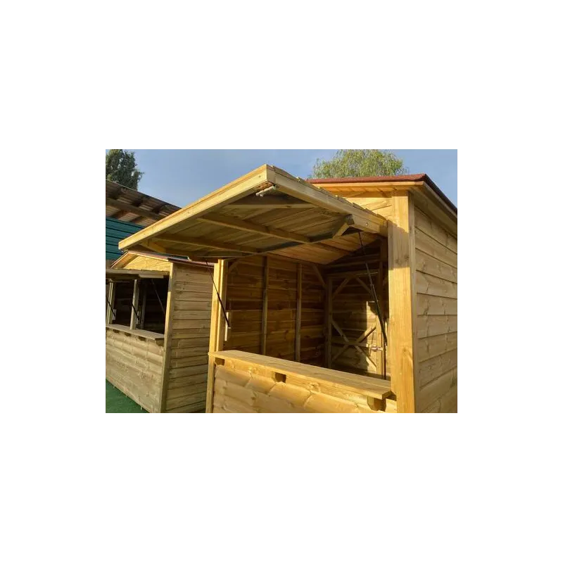 KIOSCO MADERA TRATADA 2 X 2 M