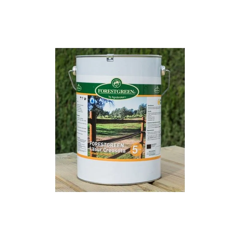 Lasur Creosota Forestgreen 5 L