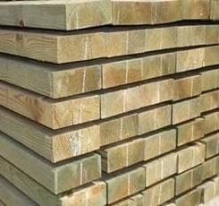 Vigas de Madera Tratada