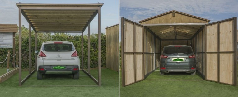 El Garaje de Madera: la Mejor Cochera Posible