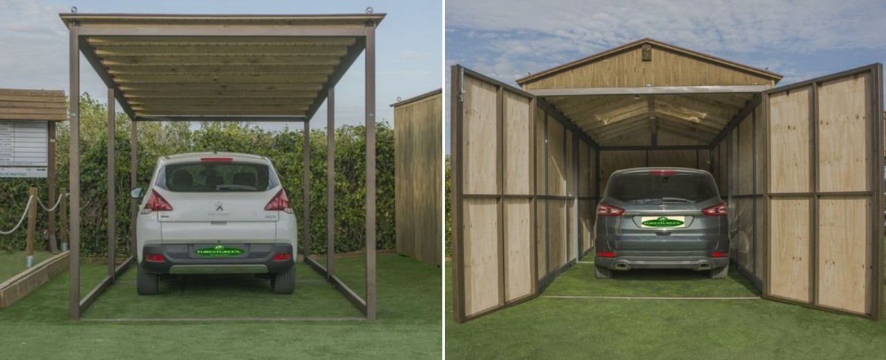 El Garaje de Madera: la Mejor Cochera Posible