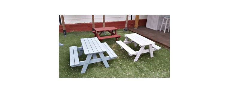 Conoce Nuestras Mesas Picnic Infantil