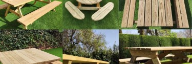 Mesas de Picnic para Colegios y Universidades | Madera Tratada y Sostenible